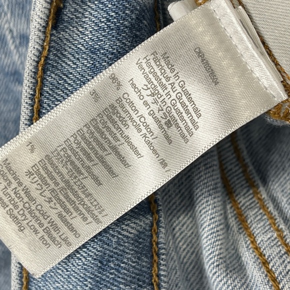 Madewell The Perfect Vintage Straight Jean Becker Wash Button Fly N3915 - Picture 11 of 13